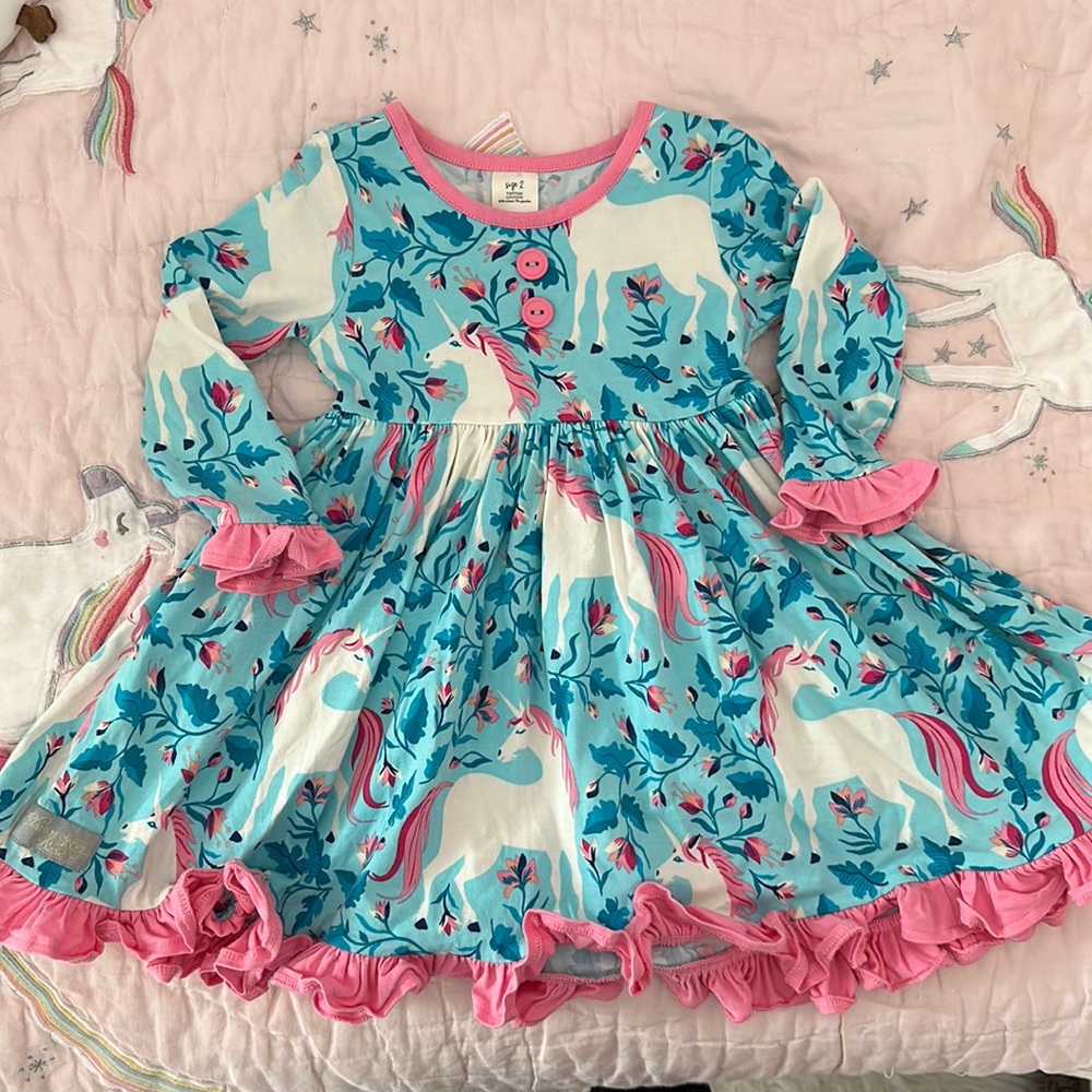 Eleanor Rose unicorn dress